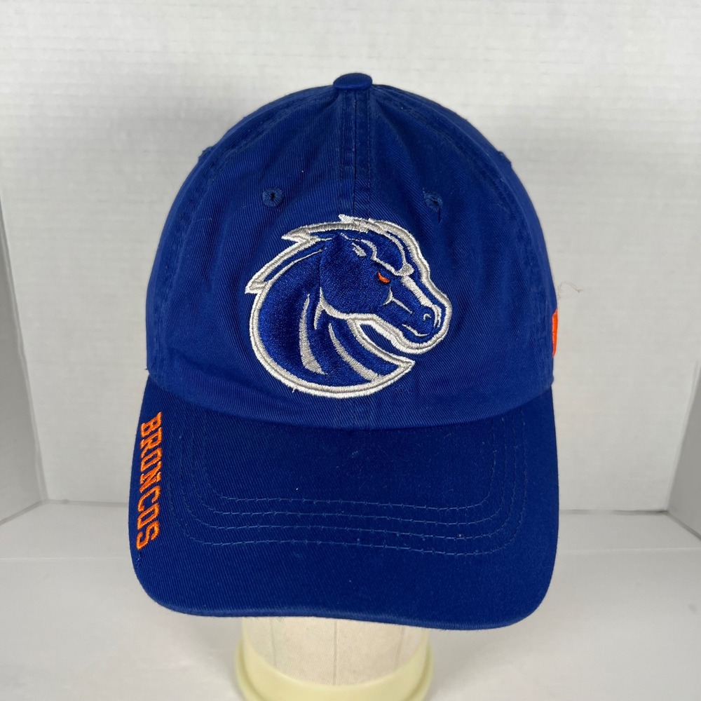 Russell Athletic Boise State Broncos Hat Blue Adjustable Strapback Cap